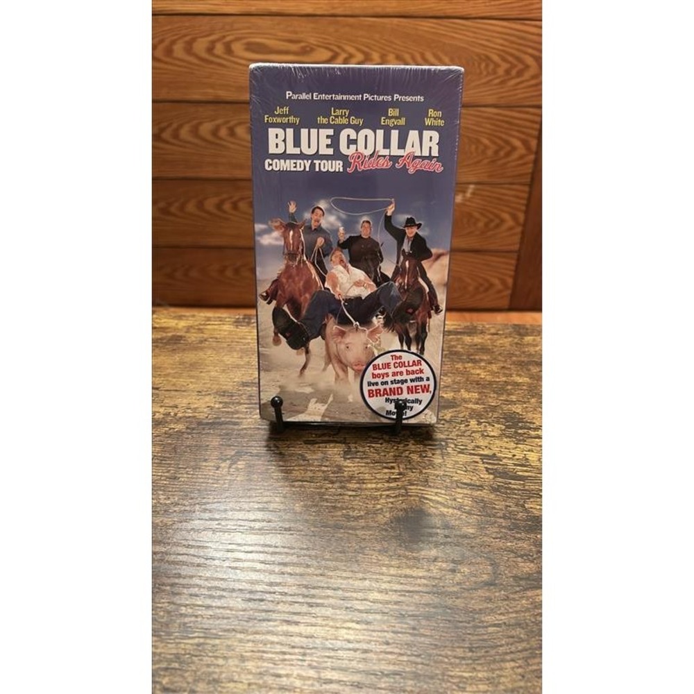 Blue Collar Comedy Tour Rides Again VHS New Sealed Foxworthy Larry Cable Guy